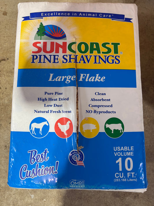 Sun Coast Large Flake Shavings (10 cub. ft.)