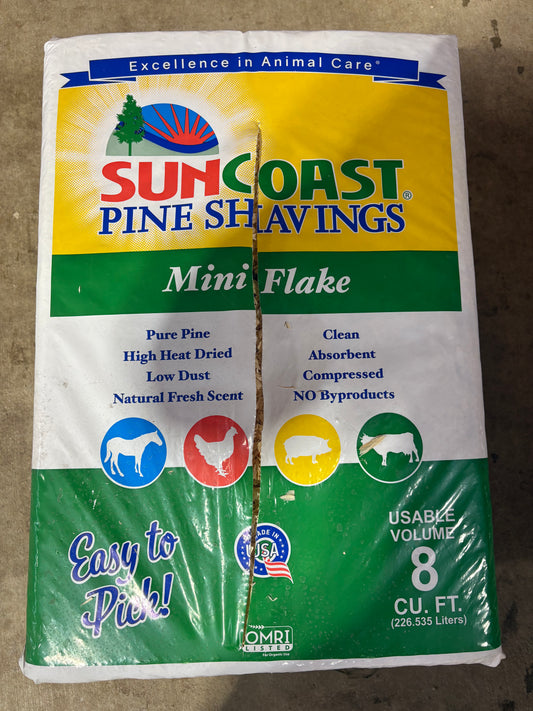 Sun Coast Mini Flake Shavings (8 cu. ft.)