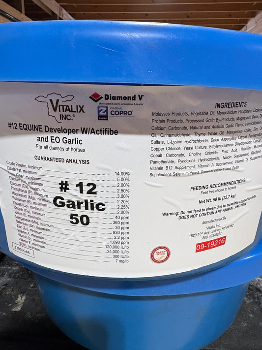 Vitalix  Equine Developer with Clarifly OR Garlic