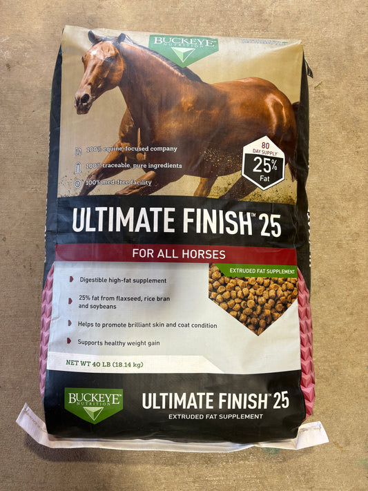 Buckeye Nutrition Ultimate Finish 25